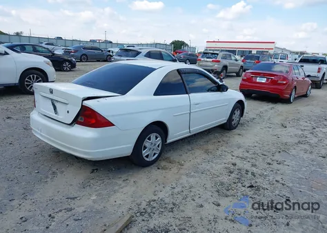 2002 Honda Civic Lx z USA, uszkodzony, nr VIN 1HGEM225X2L055668